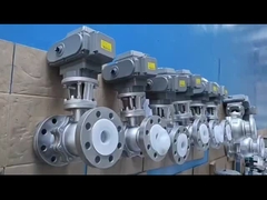 हार्ड सील बॉल वाल्व इलेक्ट्रिक दो टुकड़ा औद्योगिक बॉल वाल्व