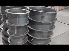 2.5 इंच 3 इंच 4 इंच हल्के Flanged Pneumatic Butterfly Valve नियंत्रण