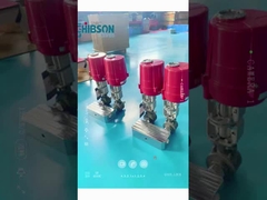 इलेक्ट्रिक उच्च तापमान तीन तरह का सिरेमिक वाल्व