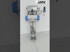 उच्च तापमान वाले वायवीय धुआं गैस वाल्व