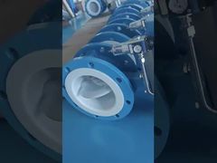 फ्लोरीन-अस्तर वाला बटरफ्लाई वाल्व