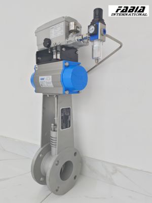 High-Temperature Pneumatic Flue Gas Valve