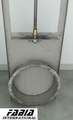 Electric Pneumatic Circle Square Plug-in  Valve Stainless Steel  